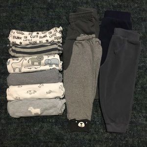 Large 12m Bundle/Lot Baby Tops Pants